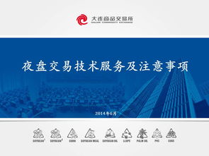 大連商品交易所夜盤交易技術服務介紹